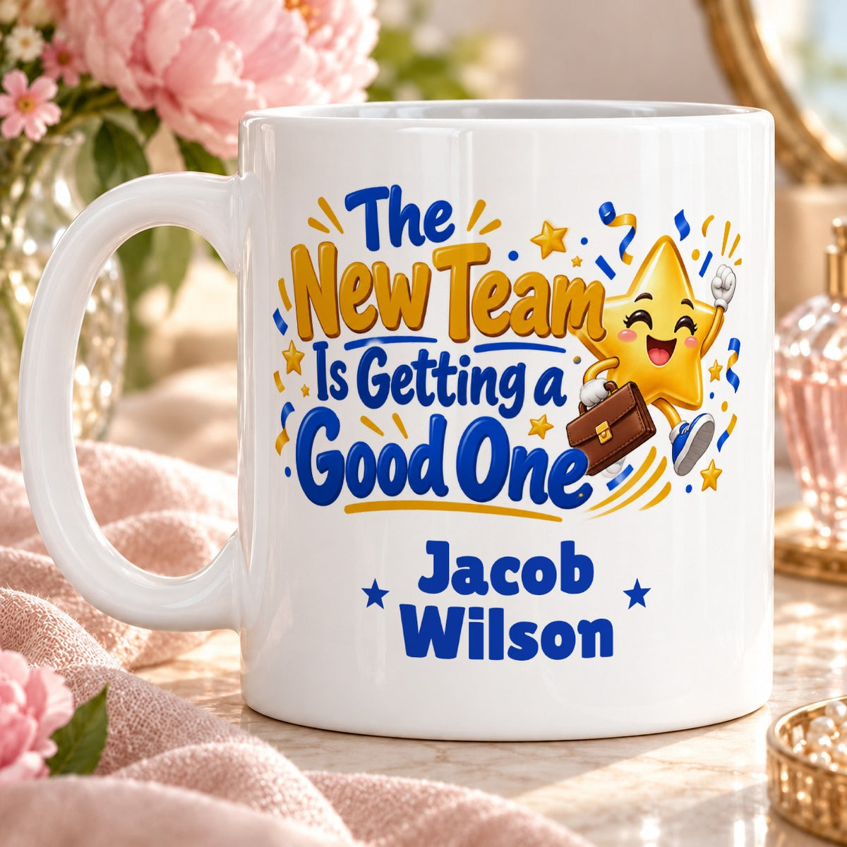 The New Team Is Getting a Good One – Personalised Mug