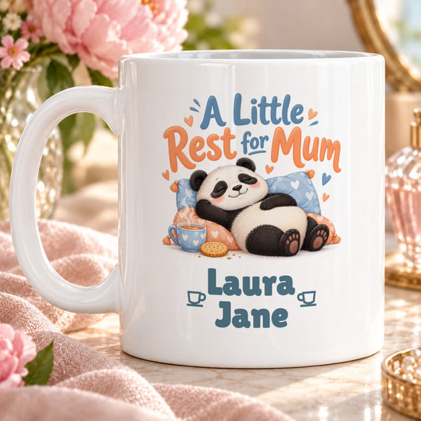 A Little Rest for Mum – Personalised Mug