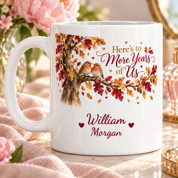 Here's to More Years of Us – Personalised Mug