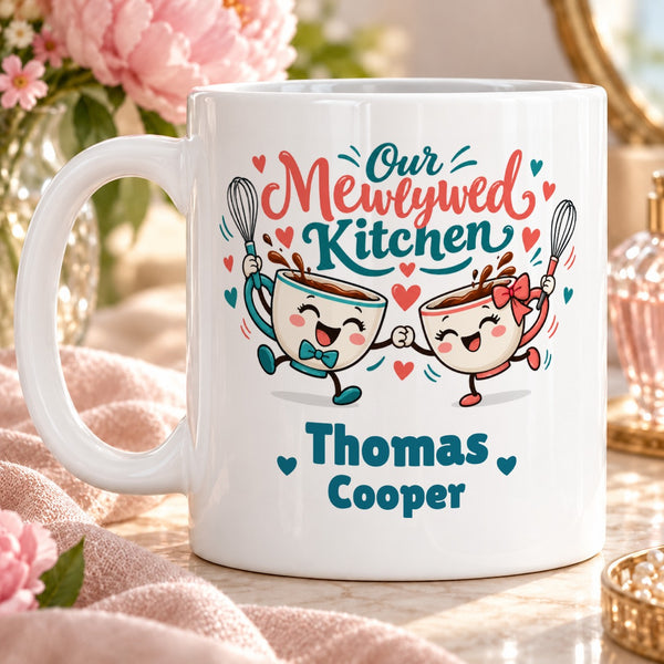 Our Newlywed Kitchen – Personalised Mug