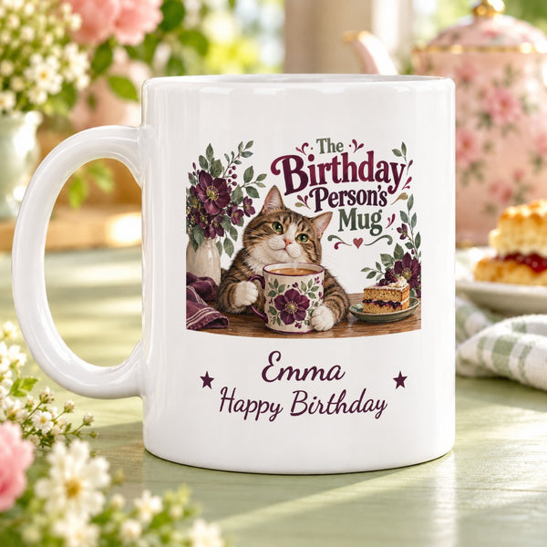 The Birthday Person’s Mug – Personalised Mug