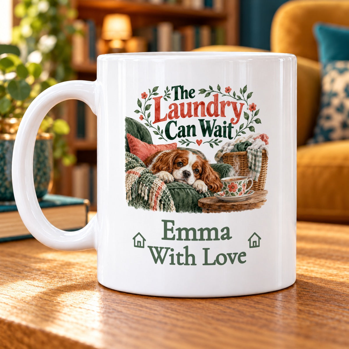 The Laundry Can Wait – Personalised Mug