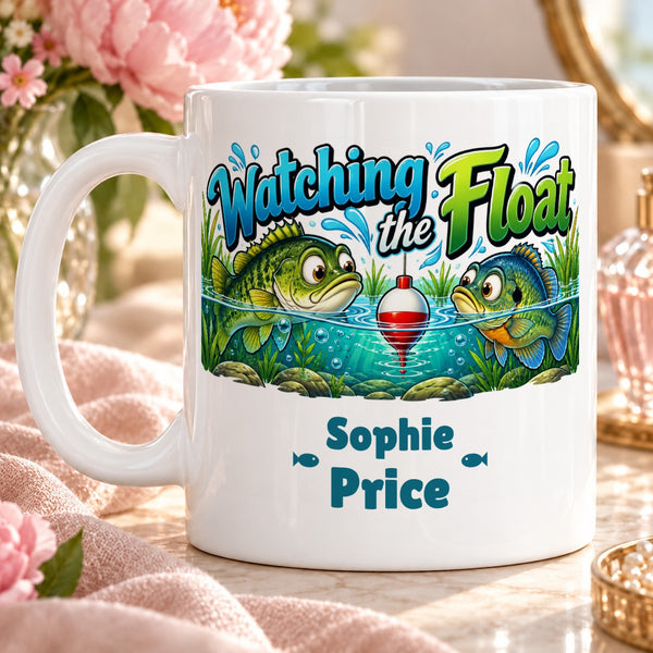 Watching the Float – Personalised Mug